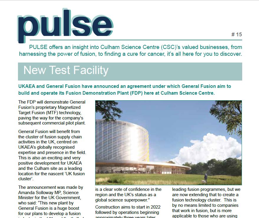 Take a look at the latest site newsletter Pulse, this issue highlights some of the work and achievements of the Culham community on site culham.org.uk/wp-content/upl…
