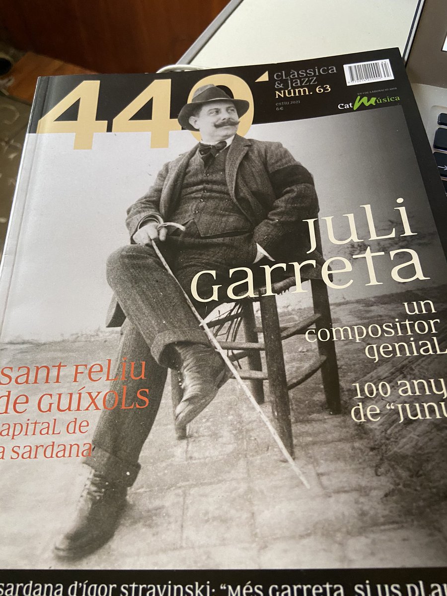 Avui és un dia molt feliç. I és que fa 10 anys junt al <a href="/LluisGendrau/">LluísGendrau</a>, el <a href="/jordinovell/">Jordi Novell</a>, <a href="/rosamassaguer/">Rosa E. Massaguer</a> i més persones vam endegar una aventura que es diu <a href="/440classica/">440Classica&Jazz</a>. Pensar que dedicaríem monogràfics a Juli Garreta, <a href="/PauCasals_Fund/">Fundació Pau Casals</a> o <a href="/RobertGerhard_/">Robert Gerhard</a> semblava utòpic. Ja no ho és.