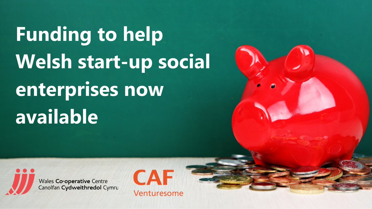 Social enterprises based in Wales are now able to pitch for a blended finance package (part interest-free loan / part grant) of up to £30,000, thanks to a new round of social investment from <a href="/CAFVenturesome/">Venturesome</a>.

Read more ➡️ buff.ly/3A7qfuA