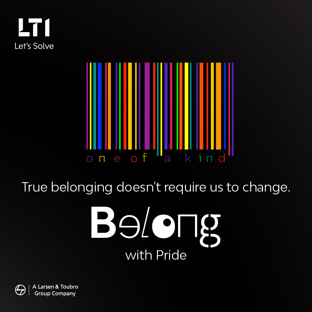 ltm_ofcl's tweet photo. #UnityNotUniformity is at the heart of our Pride month celebration. LTI Belong aims to create a diverse environment enriched with equal opportunities to explore everyone's full potential. Be proud of who you're!
#Pride #PrideMonth #LTIBelong #LetsSolve https://t.co/BaLtJX9mcV