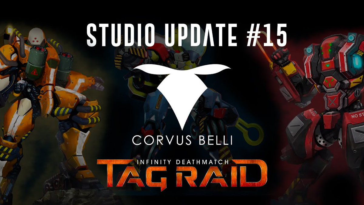 InfinityTheGame's tweet photo. Welcome to a new Studio Update episode with a good bunch of interesting info! We talk about Infinity Deathmatch: #TAGRaid, the upcoming game of Corvus Belli. Don't miss it!
https://t.co/h33IT1hAZH

#studioupdate #corvusbelli https://t.co/JHYTptktlh