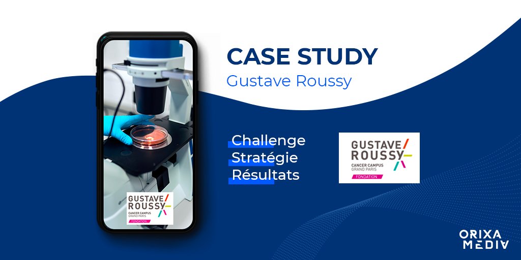 CASE STUDY | Zoom sur la Success Story <a href="/GustaveRoussy/">Gustave Roussy</a> x <a href="/OrixaMedia/">Orixa Media</a> 📊🔍 

Le cas complet 👉🏻 bit.ly/2RllOdG

#businesscase #successstory