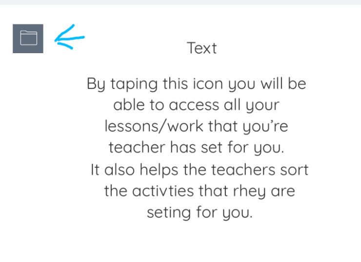 rds_tl's tweet photo. If you tap on the folder icon π you are able to easily access & store your work for each subject. Another helpful feature is the calendar ποΈwhich allows you to search work from a specific date #organisationiskey #RDSTechTakeover @GEMSRDS @GEMS_ME @Seesaw https://t.co/MVLRHNYVYE