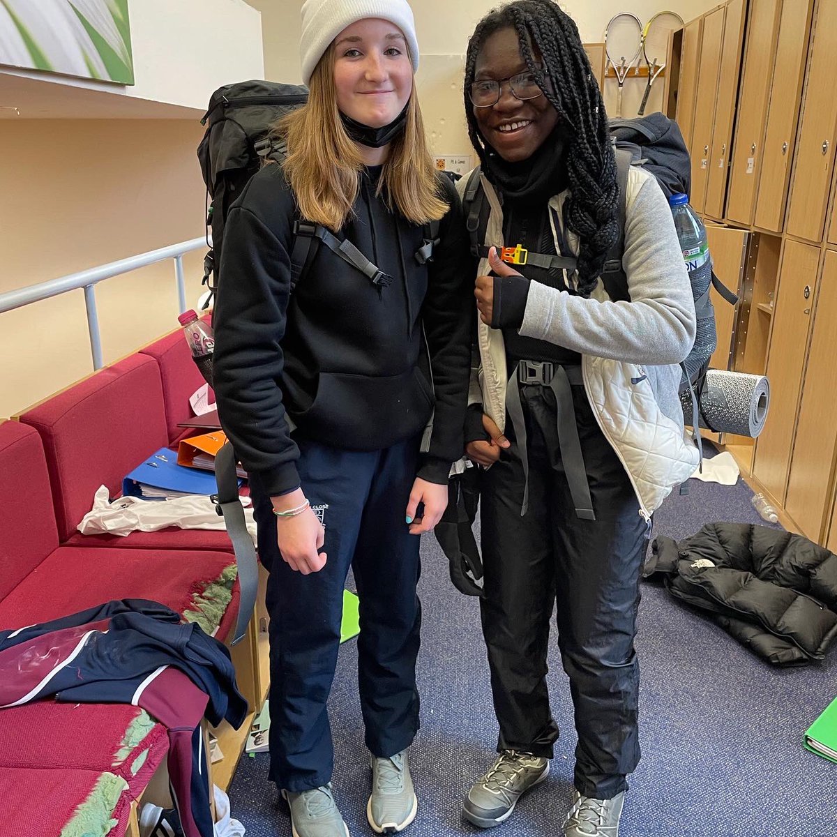 Our fabulous fourths are D of E ready 🏕😀💛