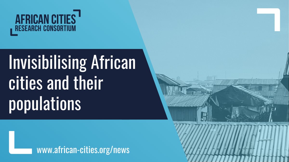 NEW BLOG | Invisibilising African cities and their populations

<a href="/Dsatterthwaite/">David Satterthwaite</a> <a href="/IIED/">IIED</a> looks at the massive gaps in basic data for most cities (and city districts) in Africa and why these exist 👇
african-cities.org/invisibilising…