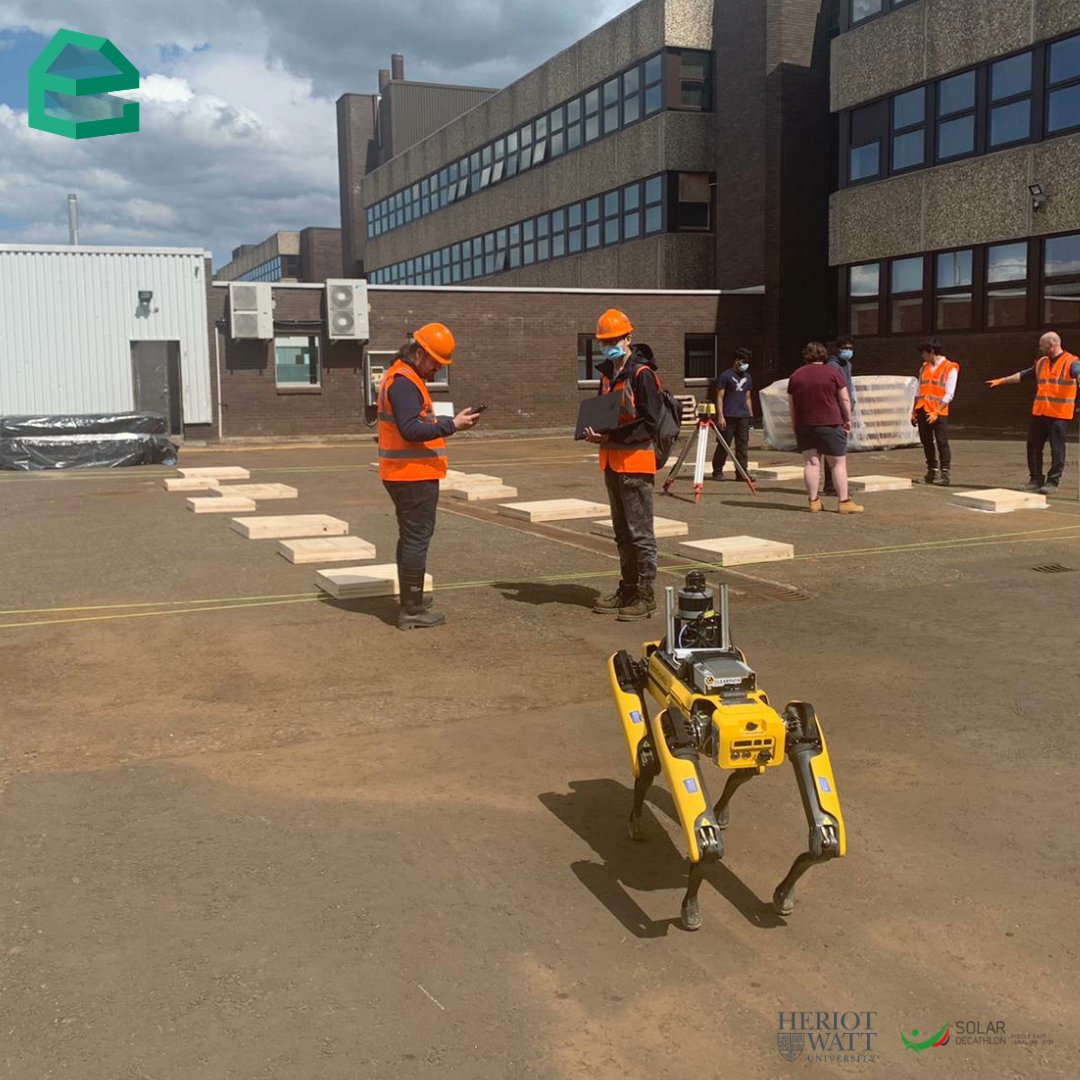 teamesteem2020's tweet image. Making one it’s first debuts on the #Robotarium Site, the #ESTEEMHouse build site also received a visit from Heriot-Watt University- site surveying #robotdog. 

Our website: teamesteem.co.uk