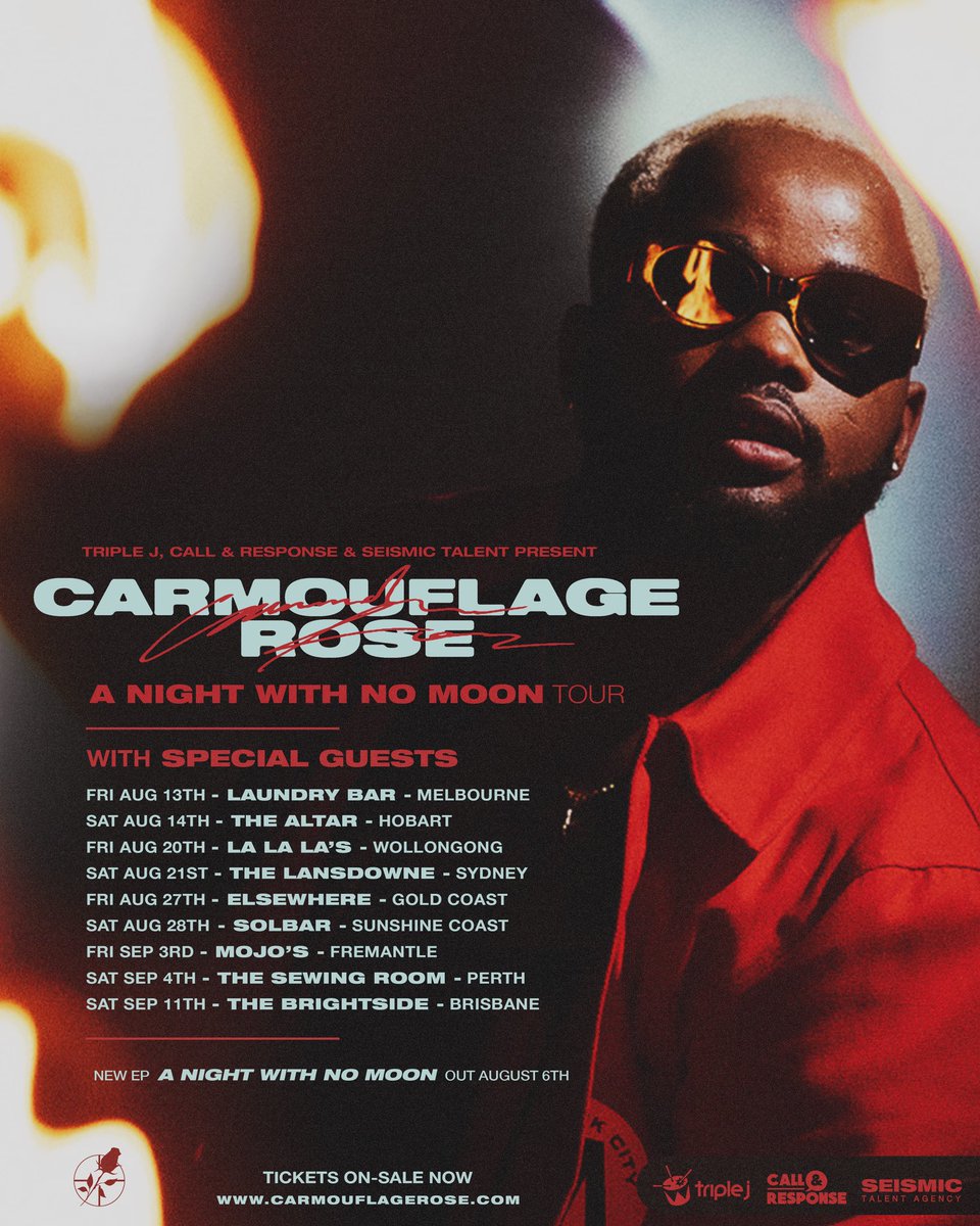 🌔 A Night With No Moon Tour 🌖 Can't wait to get back on the road and see you all again finally. 🎟 Tickets on sale now - link in bio. #touringfortriplej