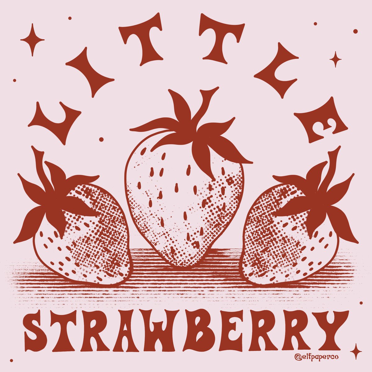 Little Strawberry 🍓 made some art after a while, one for your little strawberries… design for t-shirt 🙌 #artist #digitalart #summer #procreateart #StrawberryMoon