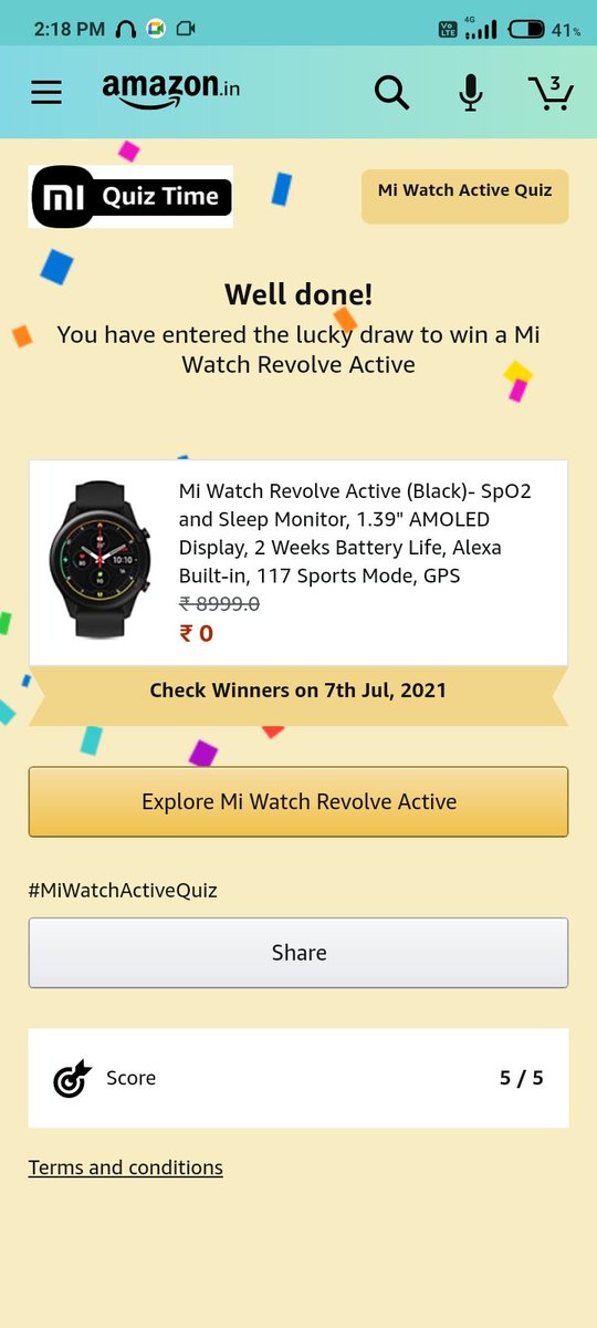kokate_dipesh's tweet image. #MiWatchRevolveActive