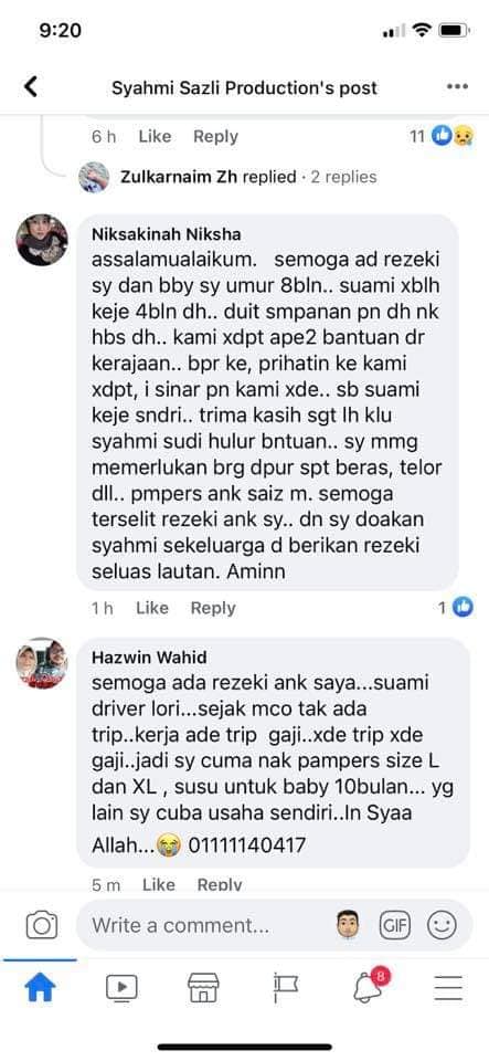 SinaranW's tweet image. Allah....besarnya ujian mereka.

Credit: Kelateku 
facebook.com/14307847917312…

#sinaranwanita #pandemik #pkp3 #bantuankerajaan #covid #hidupsusah