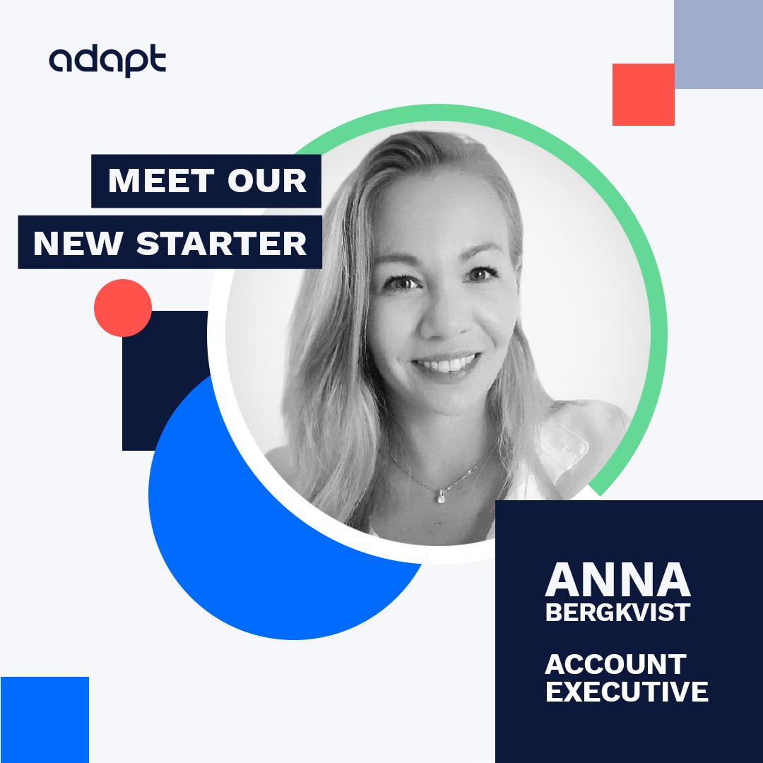 AdaptWorldwide's tweet photo. #TeamAdapt is growing again! 👋 to Anna Bergkvist who has joined the #PaidSearch team!
“It was time for the next step in my career. I was thrilled to join Rawad's team assisting in search marketing & improving performance for Adapt's #B2B clients"
#NewStarter #MeetTheTeam https://t.co/FuBkyYPp0k