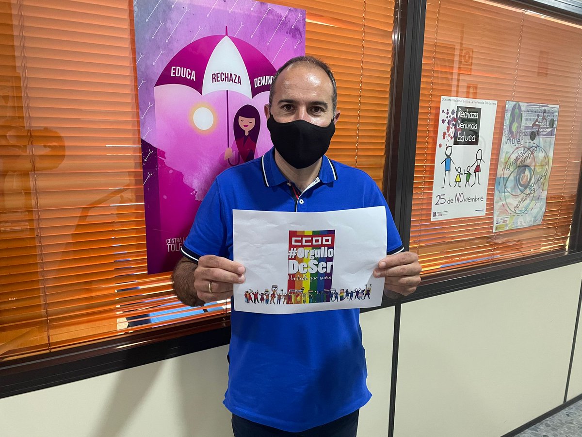 Los colores del arcoíris de la bandera llenarán las calles de la capital el próximo 3 de julio. Un total de seis colores vivos que plasman la fortaleza de un movimiento reivindicativo y poderoso.  🏳️‍🌈 #OrgulloDeSer