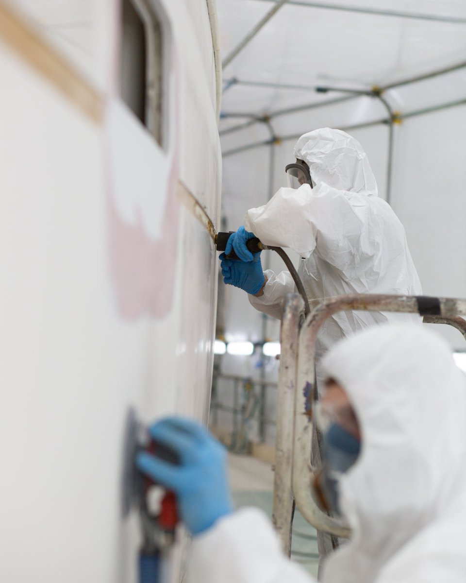 There is still time to apply for our Surface Finishing apprenticeship scheme! We’re currently inviting applications for the four-year programme which leads to a specialism in Marine Surface Finishing. Visit bit.ly/3uVKp8d to download an application pack