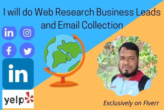 fiverr.com/share/DwL0GQ
#Dataentry #Leadgeneration #B2Bleads #Businessleads #Datascraping #Emaillist #Emailcollection #Emailscrape #Webscraping #Webresearch #Emailmarketing #Digitalmarketing #virtualassistant #linkedinleads #Yellowpages #yellowpagesscrap #Yelp #emaillisting #lead