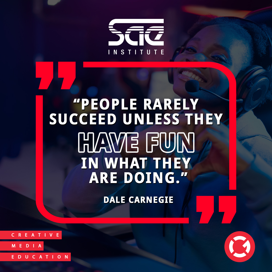 saesouthafrica's tweet photo. It’s not a job if you’re having fun while doing it. Start the right career for you when you study your passion at SAE Institute. Be it Audio, Animation, Film and Games, we have the qualification for you.
#StudyYourPassion #Audio #Film #Games #Animation #HaveFunInWhatYouAreDoing https://t.co/hZ2KavsCdN