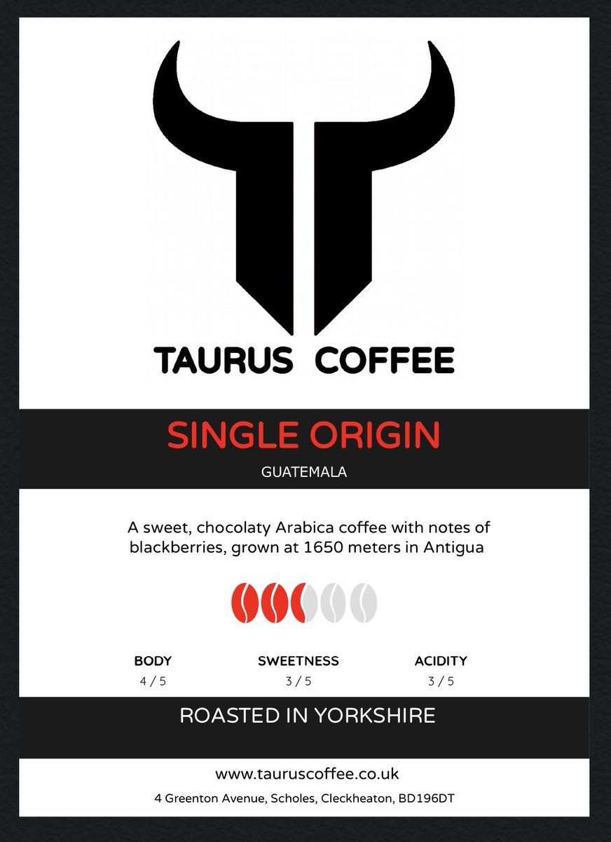 #Guatemala #coffee #wearetaurus #singleorigincoffee ☕️