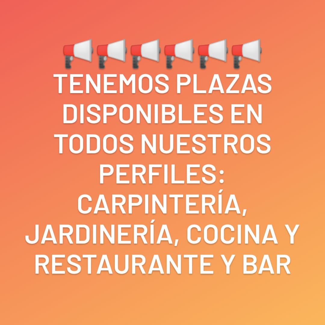 Si conoces a alguien a quien pueda interesarle, hazle llegar la información!!!