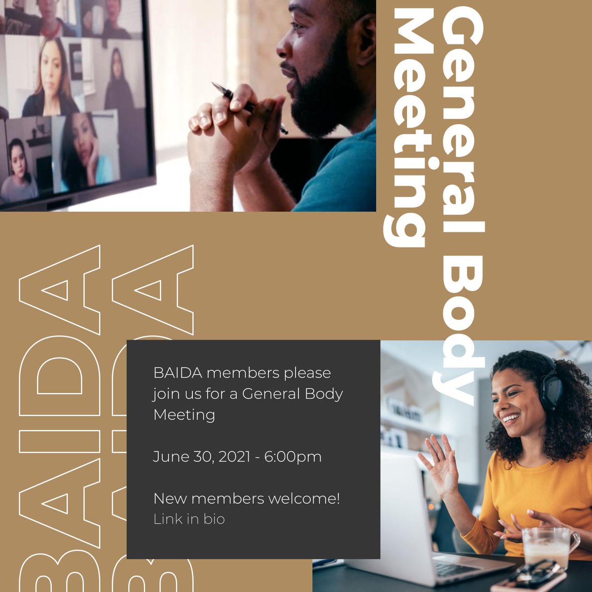 BAIDA Members - General Body Meeting - mailchi.mp/9b65d76eca9b/b…