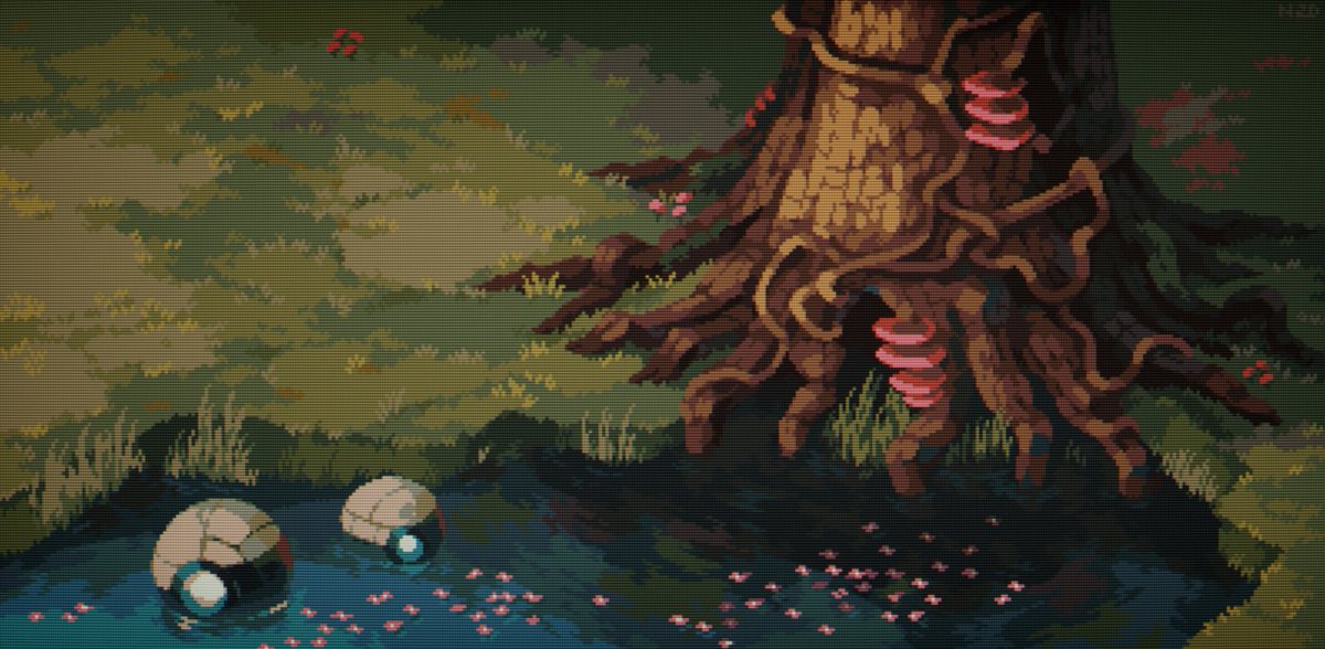useless_pursuit's tweet photo. Trying out the CRT filter everyone's been playing with 📺 https://t.co/8EledGItd5