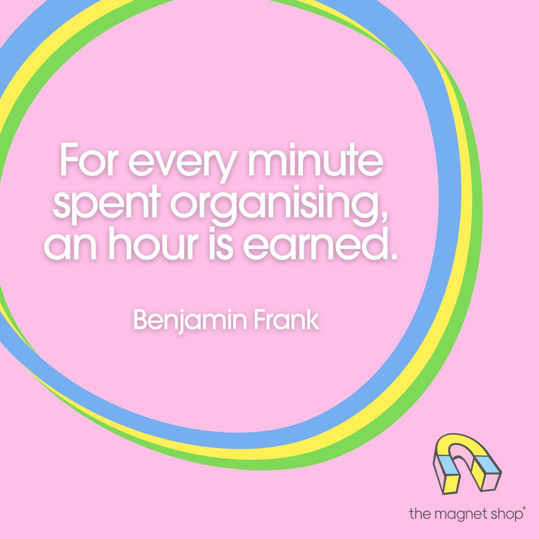 Monday Motivation 🙌⁣⁣⁣
 ⁣⁣⁣
Get ahead of the game and make your life easier with one of our planners, available on our website now!⁣⁣⁣
⁣
#themagnetshop #stayorganised #planyourweek #craft #behaviourhelp #weeklyplanner #calender #fitnesstracker #mealplanner #motivation