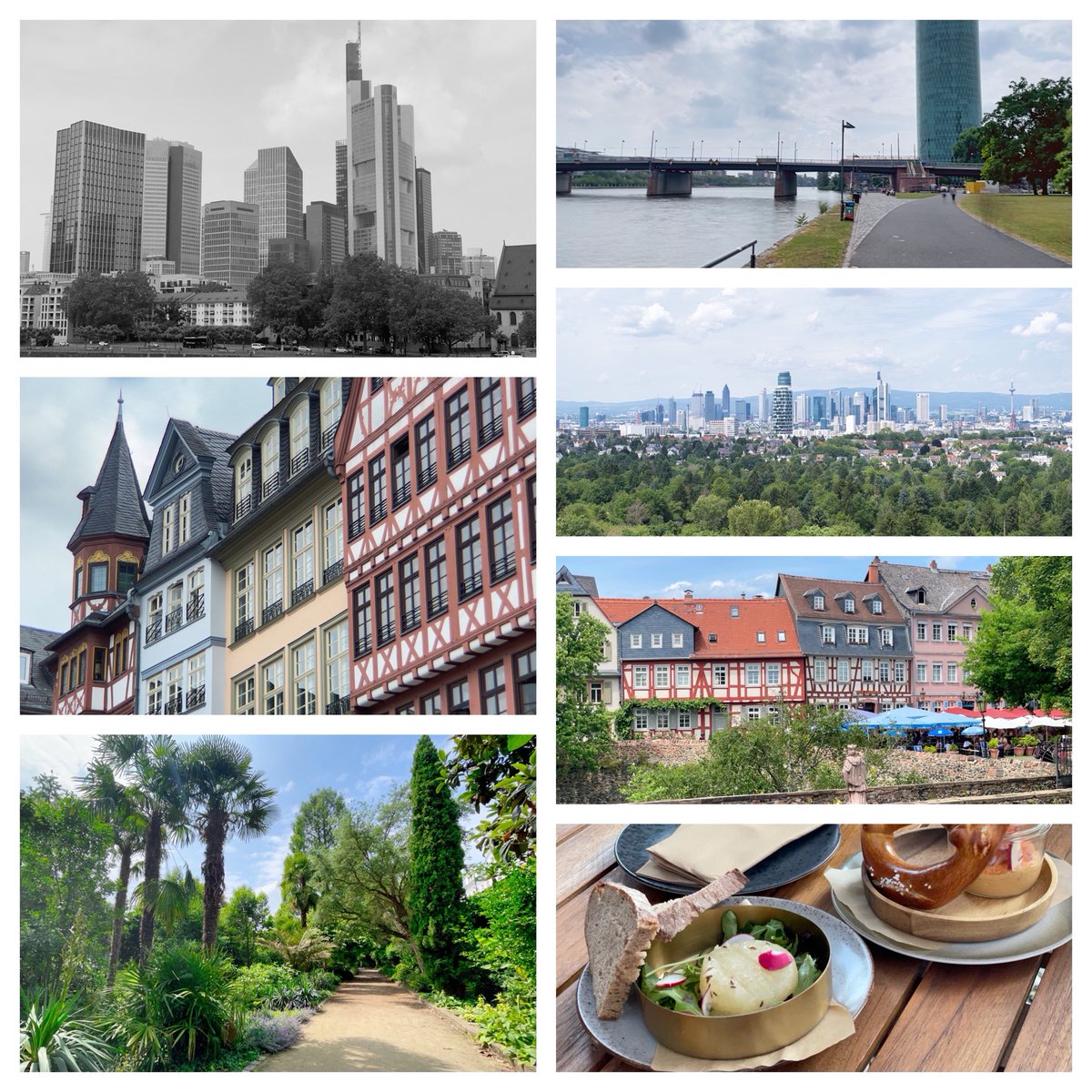 Danke noch mal an die Frankfurter Bubble für die vielen hilfreichen Tips! Sobald man aus der Bahnhofsgegend rauskommt, gibt’s viele schöne Ecken 🙂