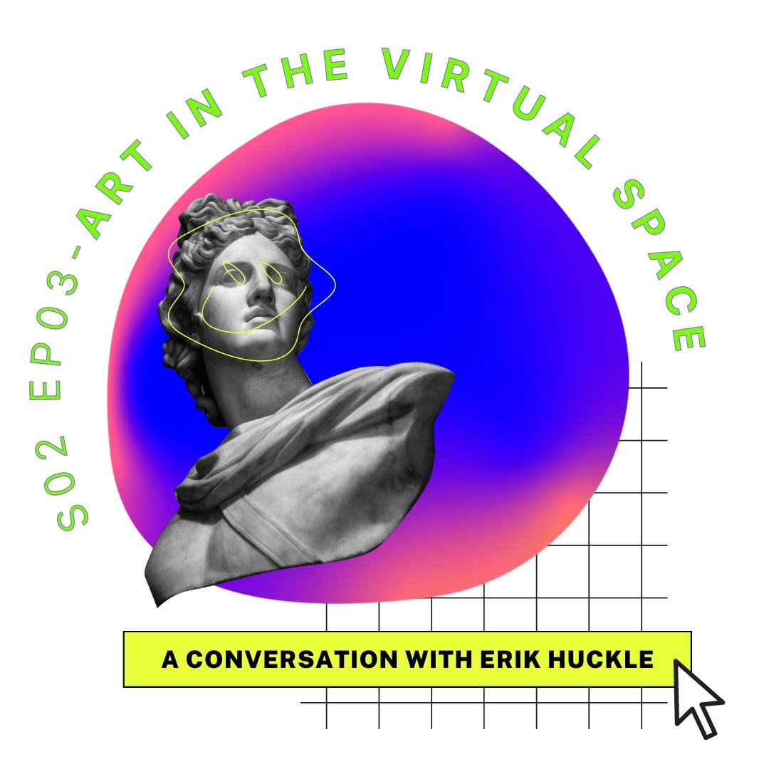 ArtIsPodcast's tweet photo. 🚀S02 Ep03 A broad reaching conversation with Erik Huckle @Beyourhuckberry a polymath and leader in the tech sector. We explore the physical and digital divide through the lens of cryptocurrencies, Web 3, the creative economy and digital twins. Tune in 👉 https://t.co/mWfikfh97Q https://t.co/JWYQChe9EO
