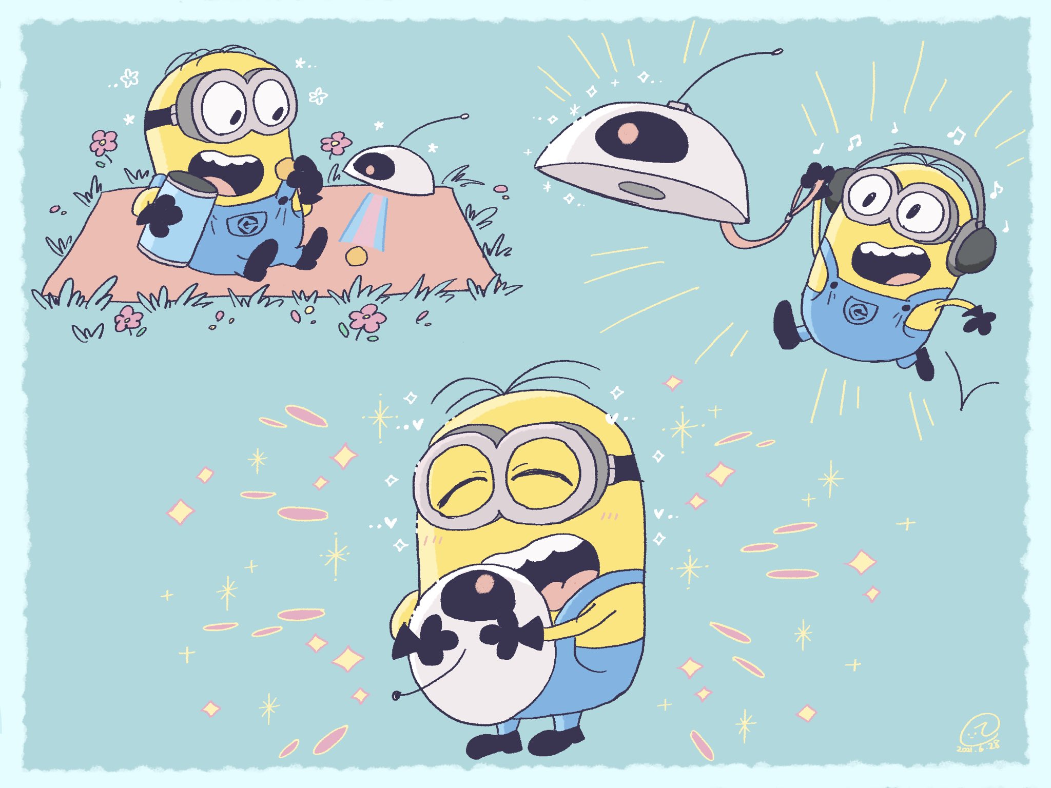 追記 短編 ミニオンの子犬 語り ミニオンファンのブログ Yellow Minions Of Happiness