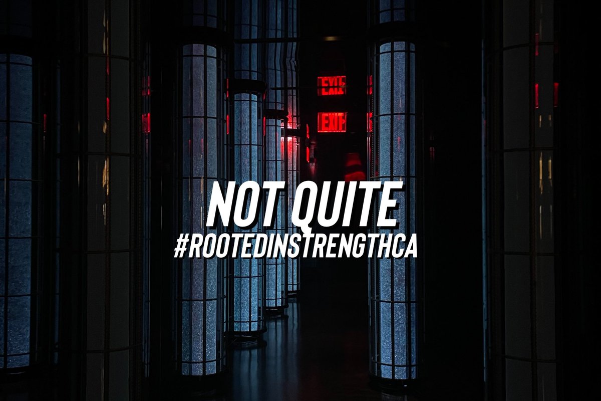 santiagoAM115's tweet photo. If you are Not Quite where you want to be that’s ok. Life is a journey not a race. You will never be Quite there but you are also Not Quite who you used to be either. #RootedInStrengthCA #RootedInPositivity https://t.co/WJkfTeWVZh