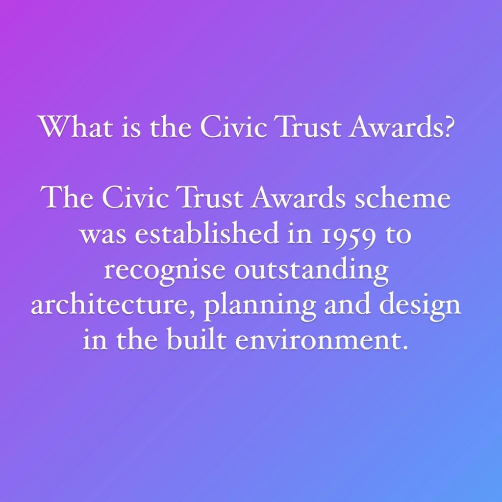 CTAConservation's tweet image. 2022 Civic Trust Awards Application Round is NOW OPEN civictrustawards.org.uk/apply Application guide civictrustawards.org.uk/uploads/CTA_AP… #architecture #Sustainability #Accessibility #CommunityEngagement #Conservation #Restoration #universaldesign 
#reuse #adaptation #publicrealm #infrastructure