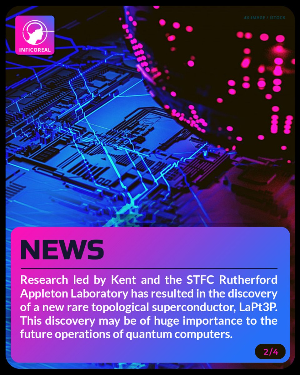 inficoreal's tweet photo. Rare #superconductor discovered by University of #Kent.
#infacts
#inficoreal

https://t.co/UoF8hXD2eE I https://t.co/1HKgAoFhOa I https://t.co/R3LpB0nJiI I https://t.co/disgRJFvE8 | https://t.co/yTgF3V0Y4C | https://t.co/KtxAr5Tt22
#technology #material #science #scifi https://t.co/76EKkp7b13
