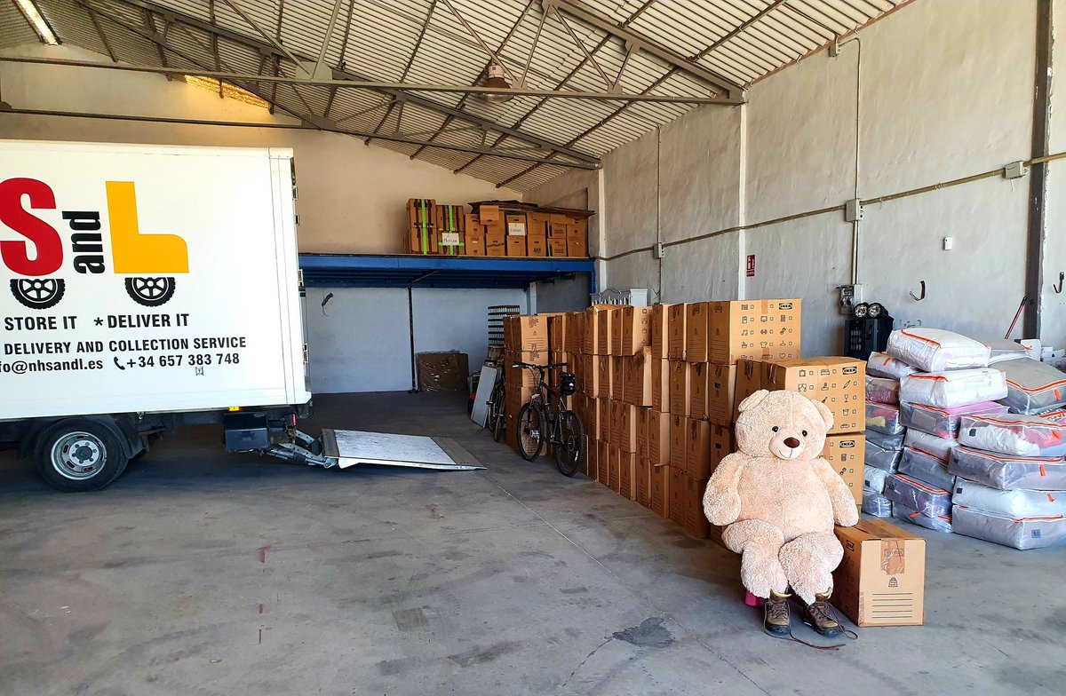 NH Storage and Logistics (@storagenh) on Twitter photo Little girl, we will keep Mr. Bear safe in our dry and secured warehouse until he travels up to the UK in 4 weeks.
#storage #nerja #spainUK #internationalremovals Little girl, we will keep Mr. Bear safe in our dry and secured warehouse until he travels up to the UK in 4 weeks.
#storage #nerja #spainUK #internationalremovals
