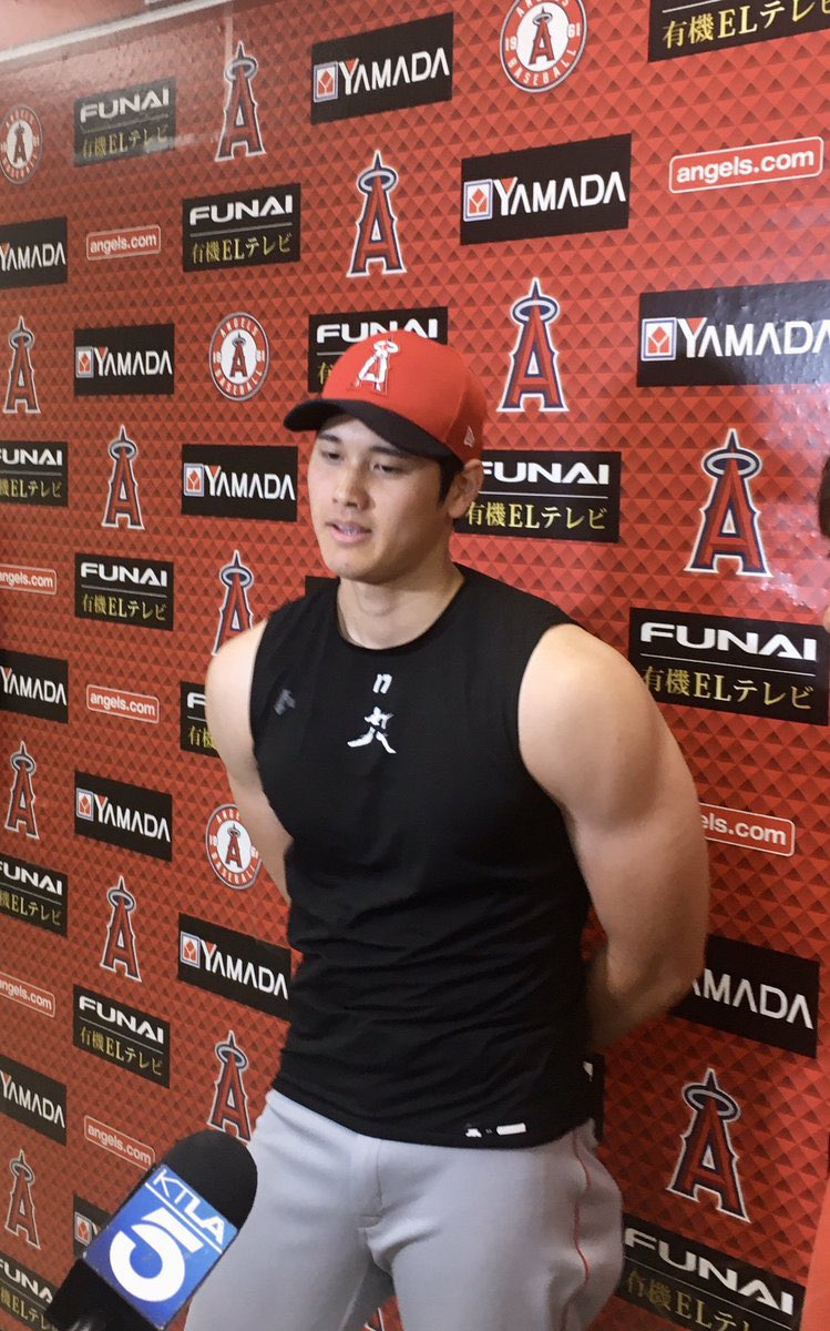 プロレス Love على تويتر 大谷翔平選手の筋肉ヤバっ 大谷翔平 オオタニサン プロ野球選手 メジャーリーガー ロサンゼルス エンゼルス T Co 59vbdkcevd تويتر