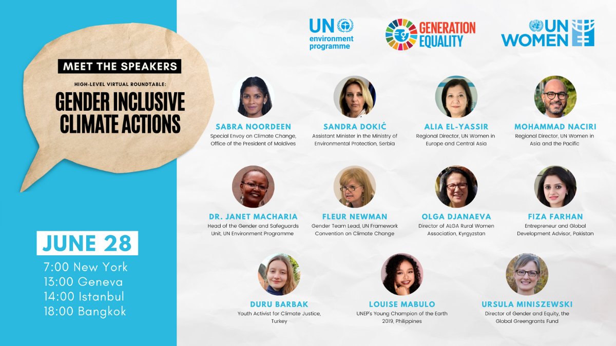 Looking fwd to the High Level discussion today at the #GenerationEquality event on the nexus b/w #ClimateJustice &amp; #GenderEquality perils of which I have experienced &amp; advocate! Great effort to bring a ⭐room of experts together <a href="/UNEP/">UN Environment Programme</a> <a href="/unwomenasia/">UN Women AsiaPacific</a> <a href="/UN_Women/">UN Women</a> 🙌 #ClimateActionNow