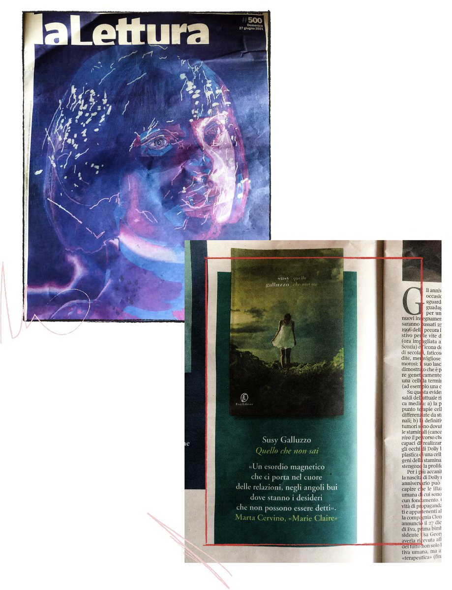 #LaLettura #CorriereDellaSera
<a href="/FaziEditore/">Fazi Editore</a> #MartaCervino <a href="/Alidiste/">alice di stefano</a>