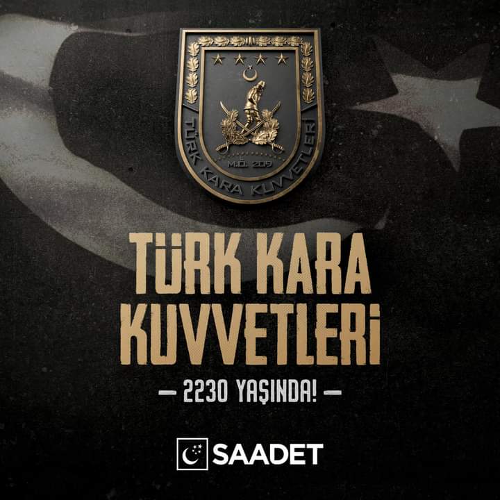 saadettuzla's tweet photo. Asker ocağımız, bağımsızlık ateşimiz; Türk Kara Kuvvetleri 2230 yaşında! https://t.co/nDRWkeezfs