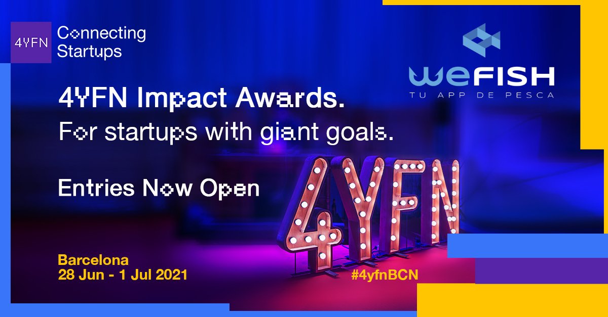 WeFish_Fishing's tweet photo. ¡WeFish estará en @4YFN_MWC!💪

Este encuentro permite a los inversores, startups, e instituciones públicas, crear y planificar su futuro. @ICEX_  y @redpuntoes darán visibilidad y apoyo para que las startups como nosotros tengamos nuestro espacio.

#Spain4YFN21 #WeFish #Startup https://t.co/QZHtYvVgNr