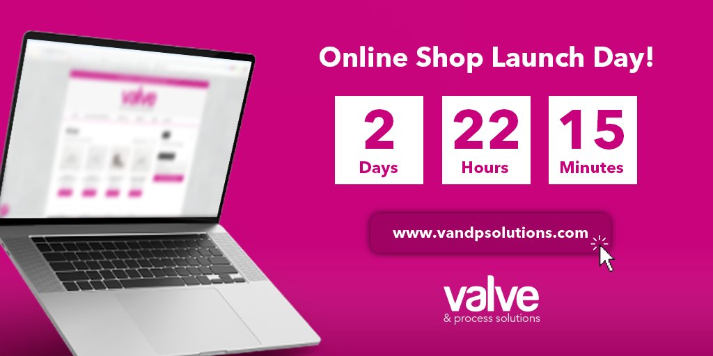 ValvePS's tweet image. There's not long to go until our shop launch at 9am on Thursday 1st July!

It's now easier than ever to order popular products such as #ButterflyValves, #Actuators, #Switchboxes, #Solenoids, repairs kits &amp;amp; spares at the click of a button direct from the new Valve Express shop.