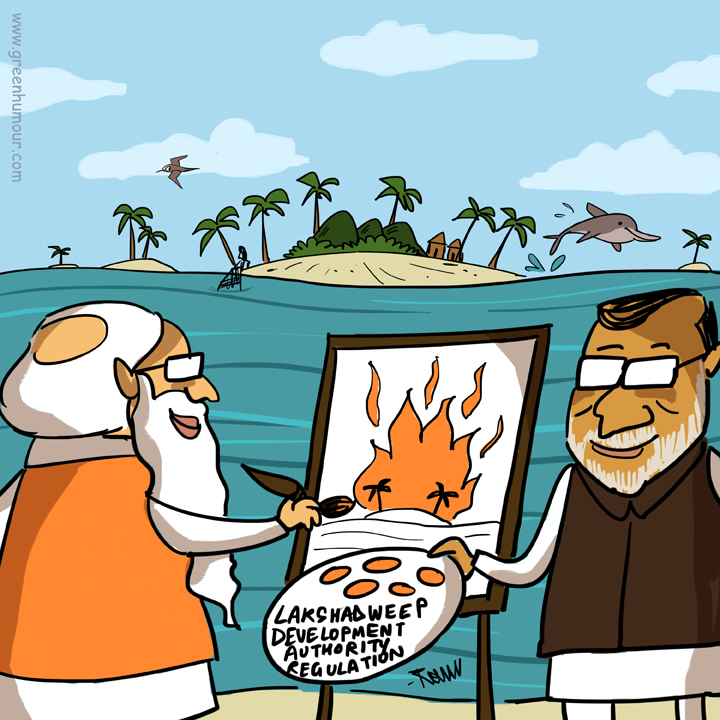 Kractivist's tweet photo. Experts and locals ask to #RevokeLDAR immediately. Why won’t authorities pay heed? @prafulkpatel @PMOIndia @UT_Lakshadweep @Lakshadweep_IPR @moefcc @LakshadweepPMC #SaveLakshadweep https://t.co/jhR5o9EMZk