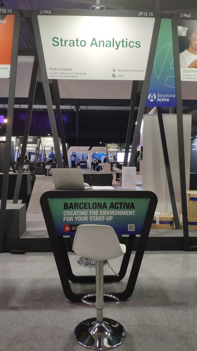 AnalyticsStrato's tweet image. ¡Ya estamos aquí!
#mobileworldcongress el mayor evento de la industria de la #conectividad.
Mucha ilusión de participar como expositores 
presentando nuestras soluciones de #locationintelligence, y #businessinnovation 
para hacer más competitivo el sector #retail.

@4YFN_MWC