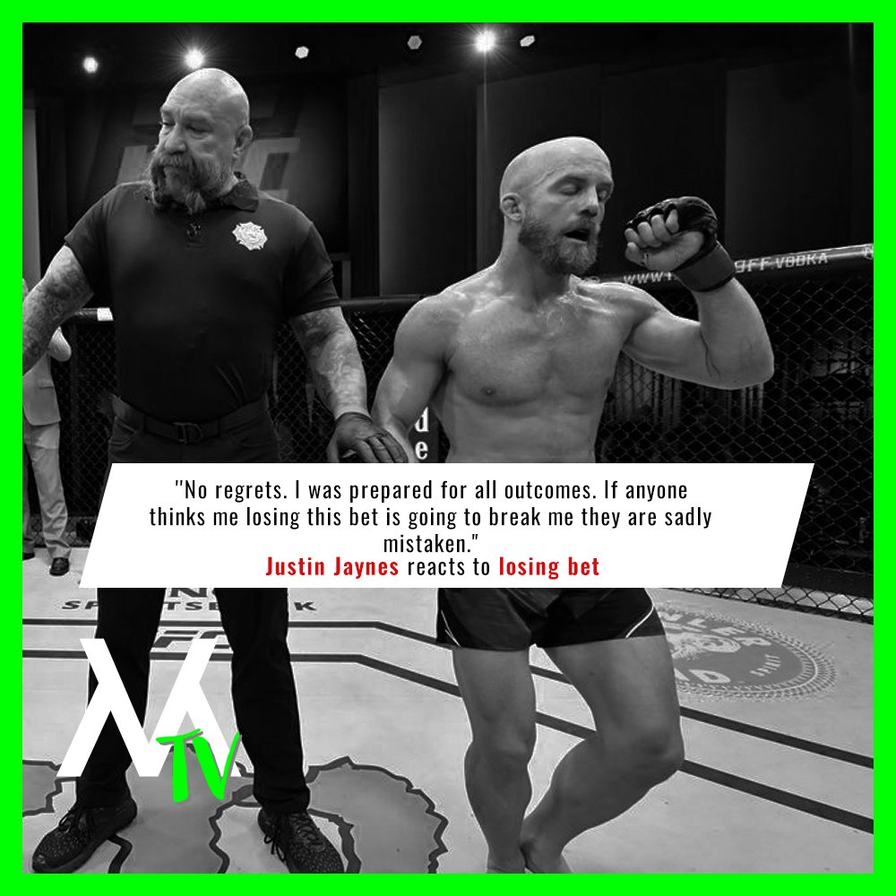 Justin Jaynes reacts to losing entire fight purse after betting it all on himself to win at #UFCVegas30. 

Jaynes was defeated by Charles Rosa via split decision but said he had ''no regrets'' about placing the bet.

#ViolentMoney #VMTV #UFC #MMA #MMATwitter