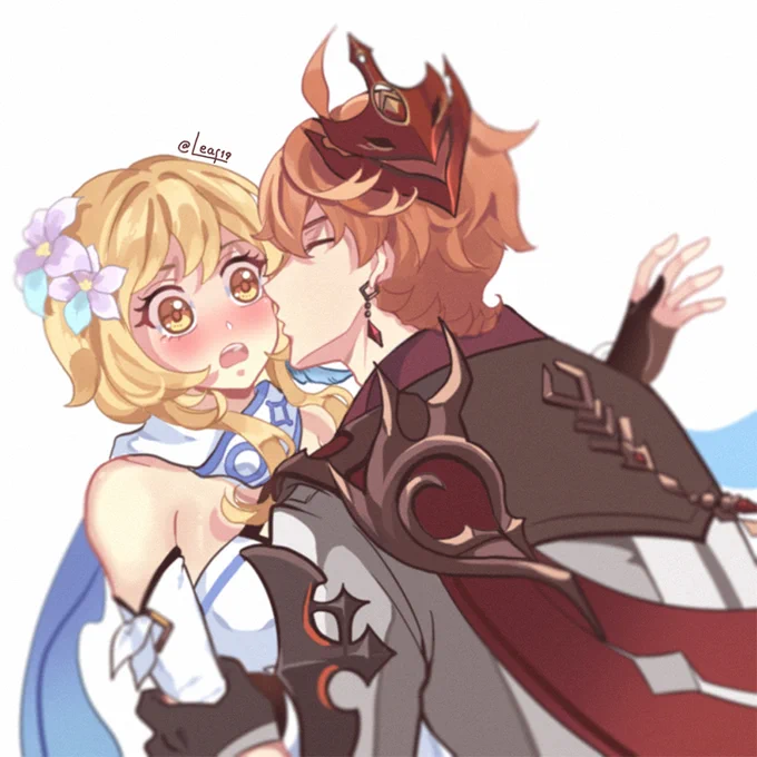1. Chilumi 🤍💙💧👩‍❤️‍💋‍👨

--
#genshinimpact #genshinimpactfanart 
#tartaglia #childe #lumine #chilumi
#原神 #タルタリヤ 