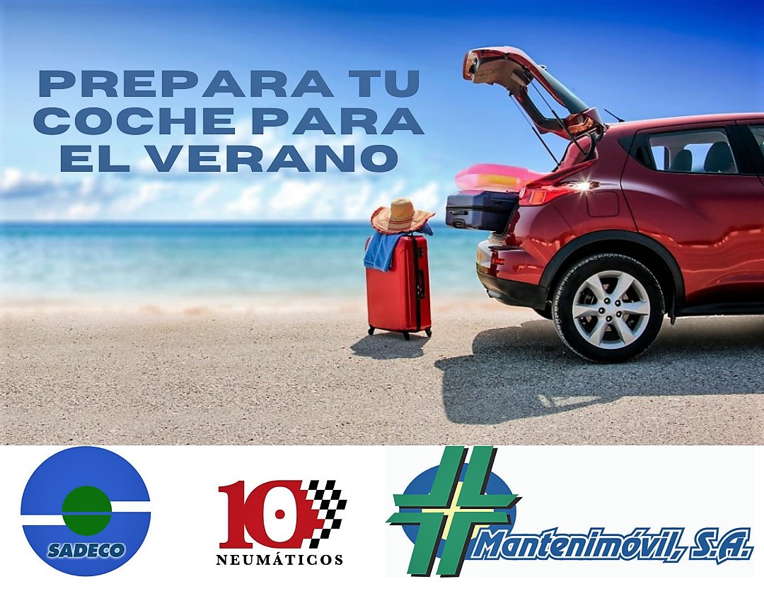 Sadeco Coslada в Twitter: "🟢 Prepara tu coche para el verano. ✓ ¡Tu coche a punto para las vacaciones con #mantenimiento #Revision #Coche # Neumáticos #Vicalvaro #Campezo #CambioRuedas #taller #