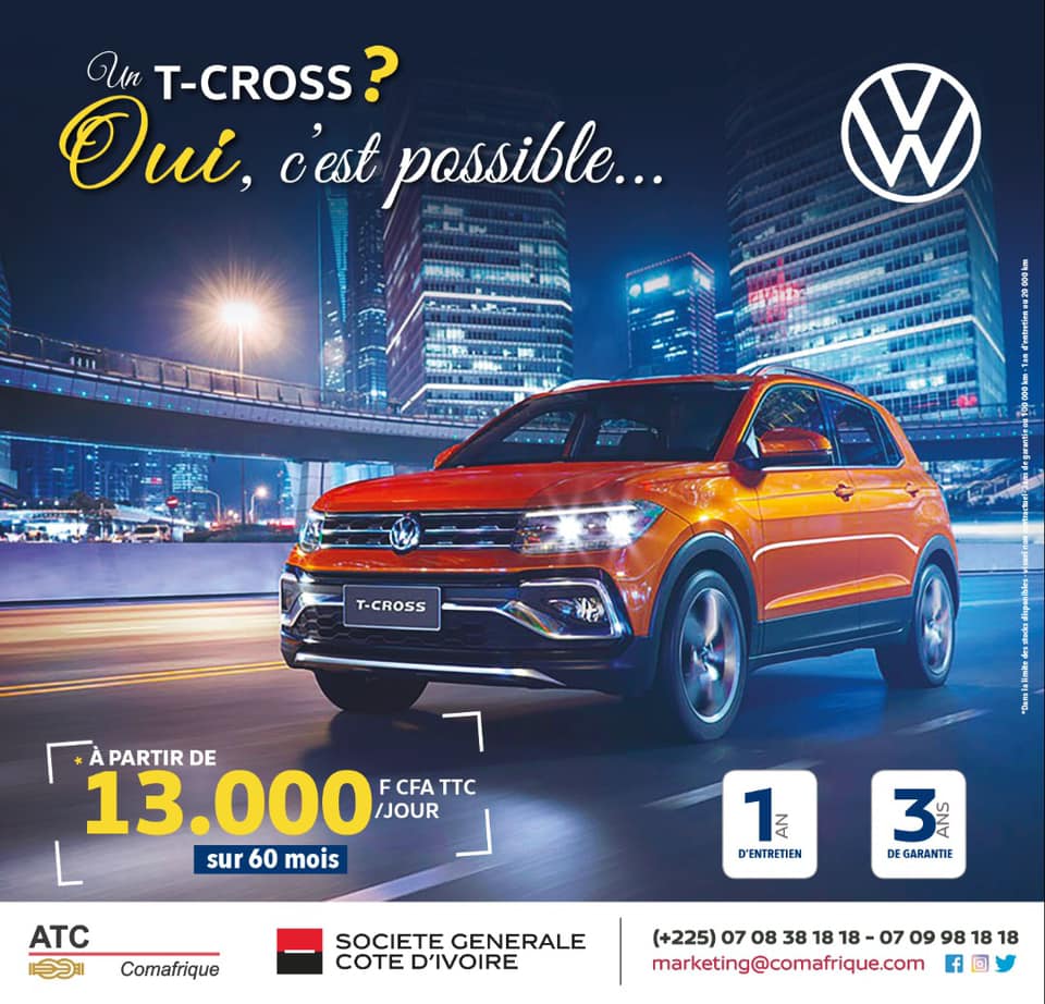 ATCComafrique's tweet photo. Actuellement chez 𝐀𝐓𝐂 𝐂𝐨𝐦𝐚𝐟𝐫𝐢𝐪𝐮𝐞, profitez de la 𝐕𝐨𝐥𝐤𝐬𝐰𝐚𝐠𝐞𝐧 𝐓 𝐂𝐫𝐨𝐬𝐬 à partir 𝟏𝟑.𝟎𝟎𝟎 𝐅 𝐓𝐓𝐂 / 𝐉𝐨𝐮𝐫 𝐬𝐮𝐫 𝟔𝟎 𝐦𝐨𝐢𝐬 avec de nombreux avantages.
 Pour plus d'informations :
☎️:27 21 75 16 10
📱:07 09 98 18 18 /07 09 38 18 18

#Volkswagen https://t.co/QLK5ZrdCN6