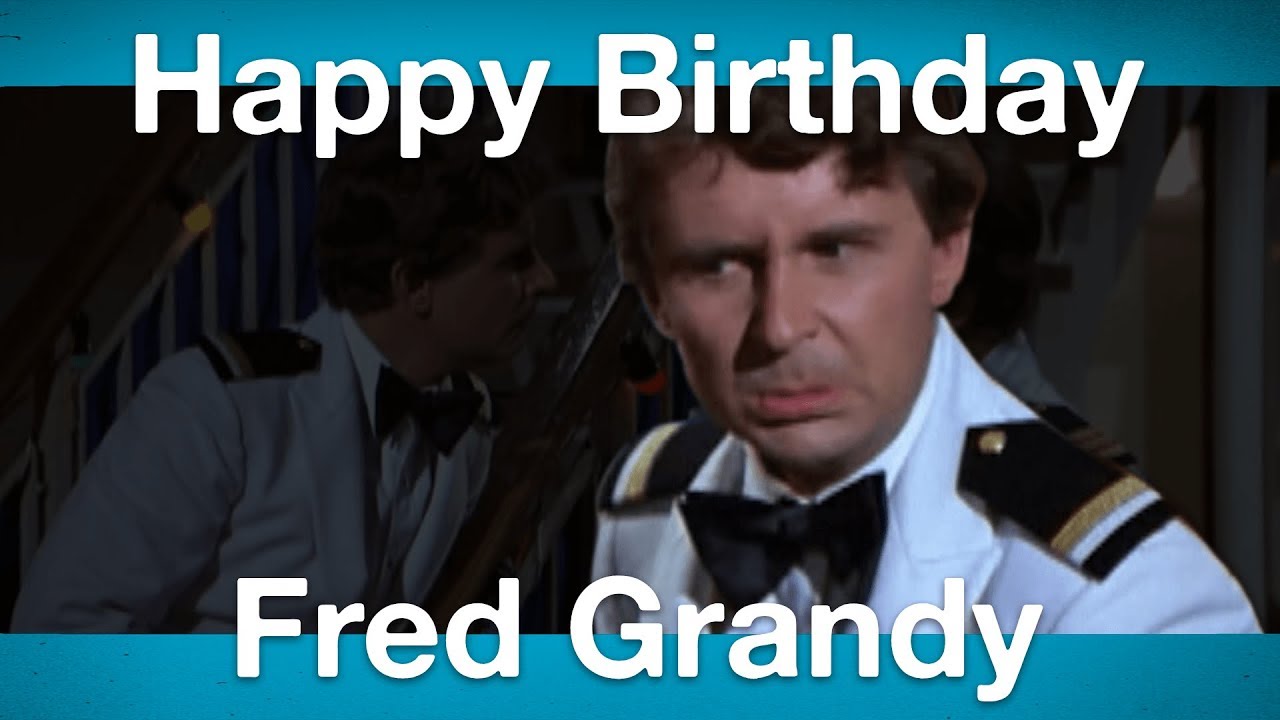 June 29:Happy 73rd birthday to actor,Fred Grandy (\"Love Boat\") 