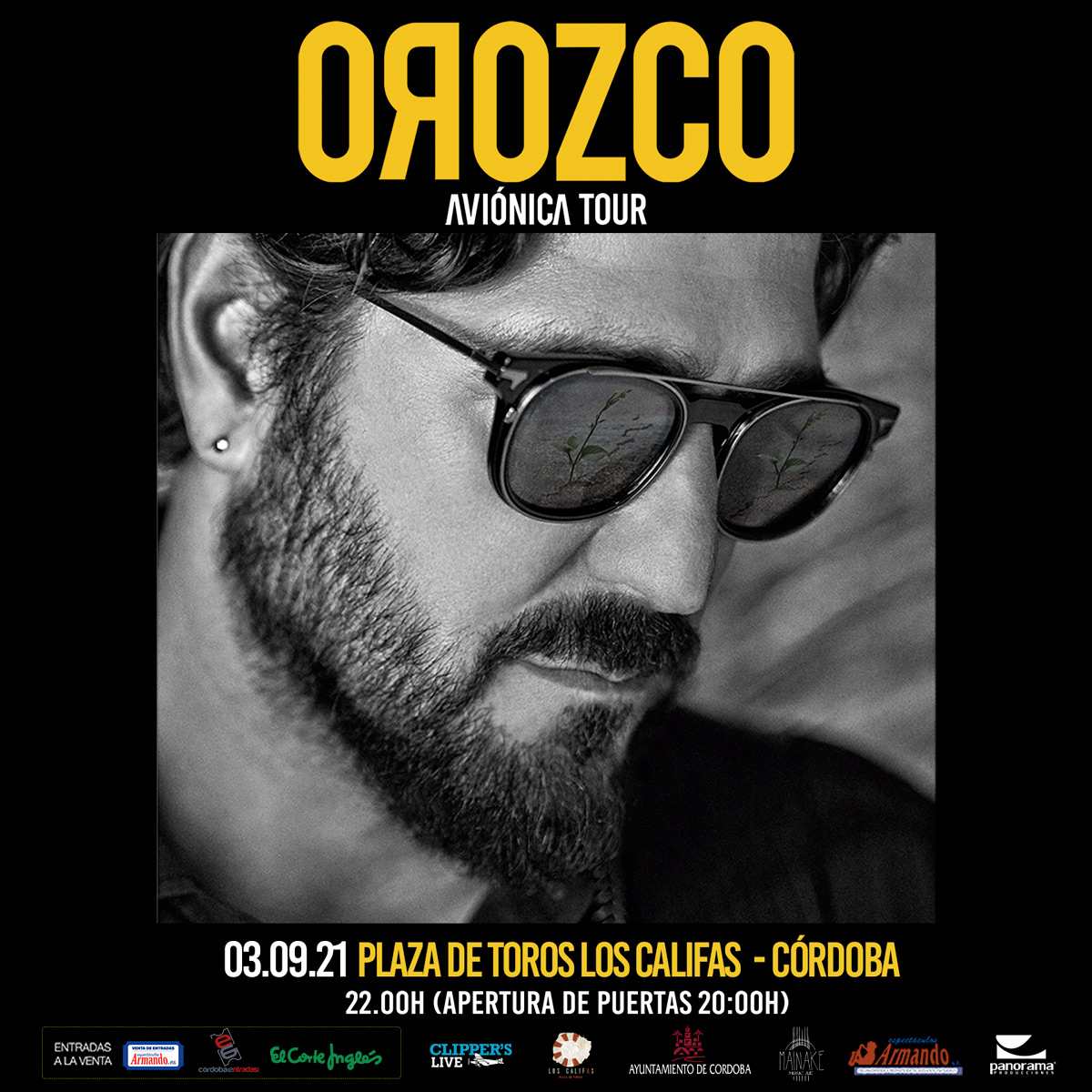 🤔¿Sabías que Antonio Orozco estará en Córdoba el próximo tres de septiembre?😍
Pues acaban de salir las entradas a la venta.
Plaza de Toros los Califas 3 de septiembre de 2021 presentando su gira Aviónica <a href="/antoniorozco/">Antonio Orozco</a> #concierto #musicasegura
🎫 Entradas bit.ly/3h0DNkd