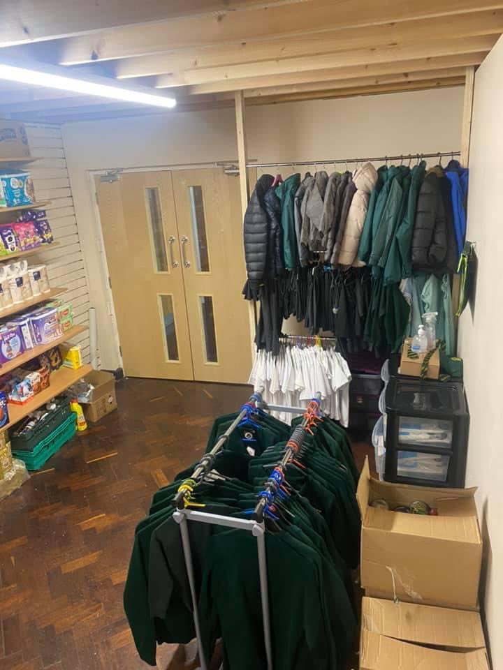 OLSSTweets's tweet photo. 💚Food and clothing shop at OLSS💚
We have set up a shop in school with the help of Liverpool 6 community centre and secured lottery funding. 
If you or someone you know needs help please get in touch as we are happy to help #Community #WeAreHere 💚💚💚 https://t.co/D8usH5Hr5K