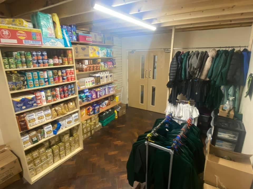 OLSSTweets's tweet photo. 💚Food and clothing shop at OLSS💚
We have set up a shop in school with the help of Liverpool 6 community centre and secured lottery funding. 
If you or someone you know needs help please get in touch as we are happy to help #Community #WeAreHere 💚💚💚 https://t.co/D8usH5Hr5K