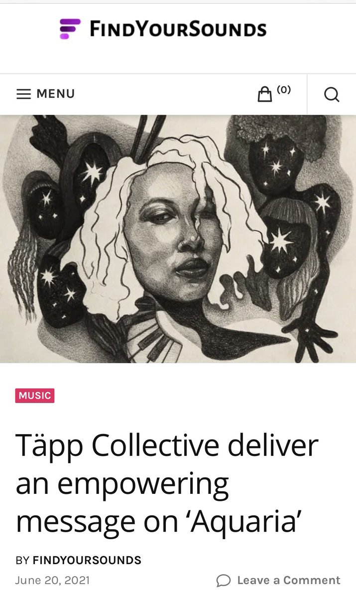 Shout out to <a href="/findyoursounds/">FindYourSounds</a> for featuring <a href="/tappcollective/">Täpp</a> and our latest album release 🙌🏿✨ 

Read more here -&gt; findyoursounds.com/2021/06/20/tap…