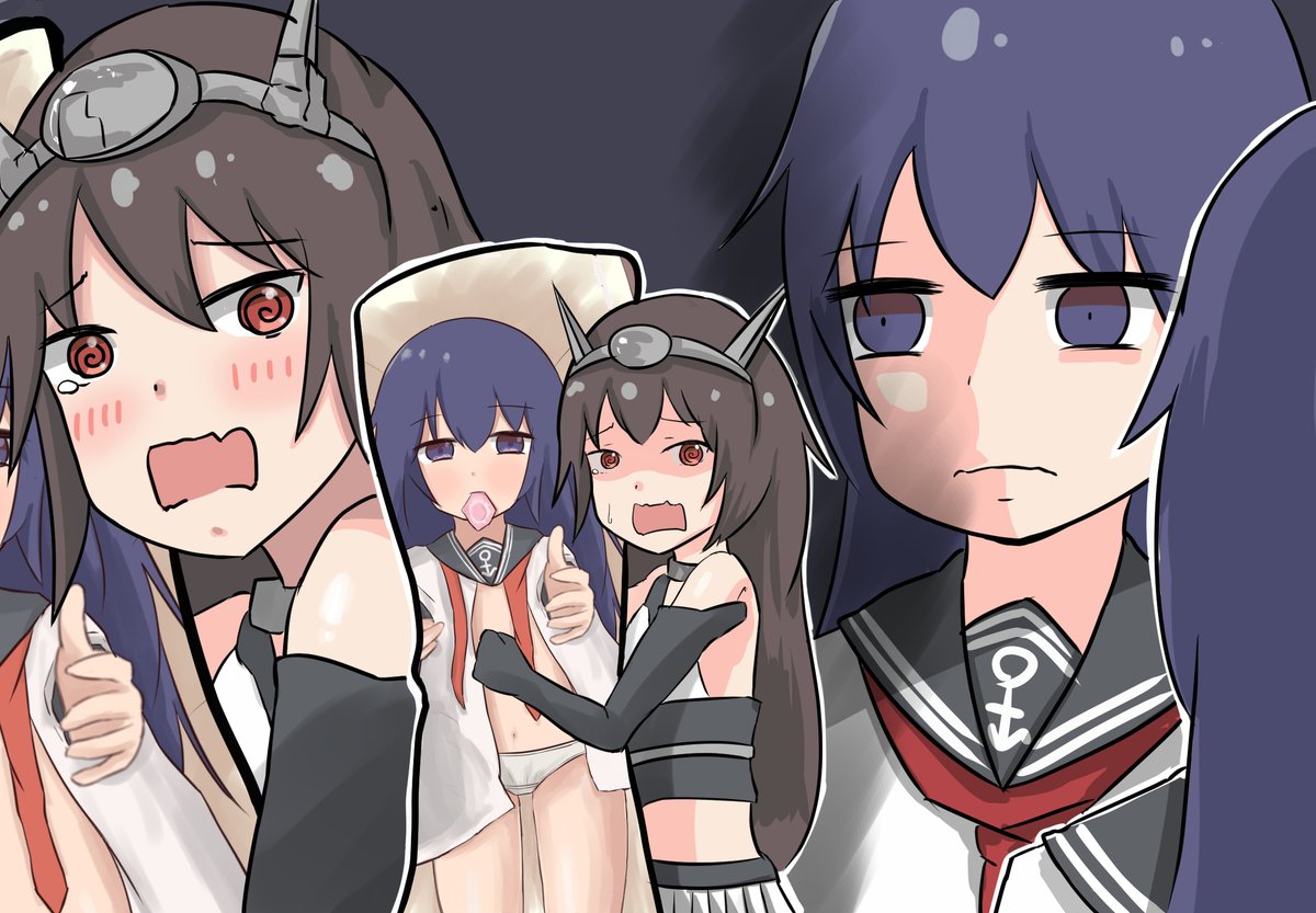 rantei_jp's tweet photo. お気に入りの抱き枕を見られた長門
#艦これ #暁 #長門 https://t.co/mNPoogvICc