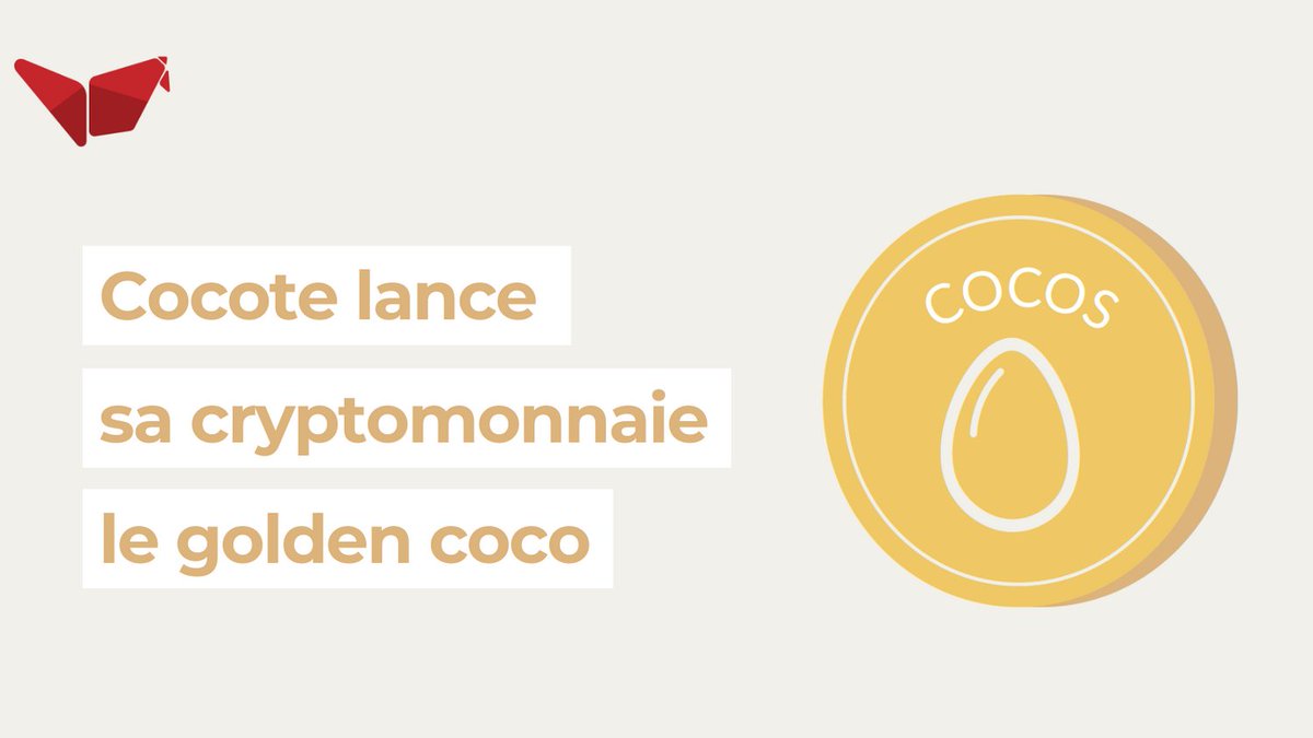 La nouvelle #cryptomonnaie de Cocote est lancée : le Golden Coco ! Une nouvelle crypto qui donne de nombreux avantages à ses possesseurs sur Cocote. Pour en savoir plus sur la pré-vente, rdv ici ➡️ fr.cocote.com/golden-coco ⚠️ bonus timing allant jusqu’à 30% de #token